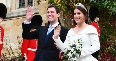 Princess Eugenie's cheeky complaint at royal wedding revealed by lip reader