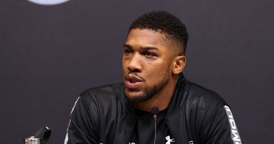 Anthony Joshua angrily denies he has agreed to allow Tyson Fury vs Oleksandr Usyk