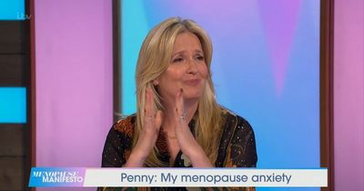Penny Lancaster 'burst into tears' as she battled with menopause