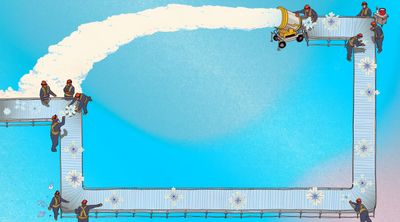 How More Than 1.2 Million Cubic Tons of Artificial Snow Was Made for the Beijing Olympics