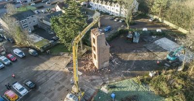 Well-known Whitchurch Fire Station training tower in Cardiff demolished