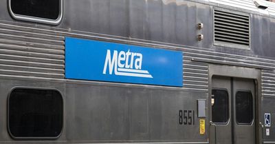 Semitrailer struck by Metra train in Arlington Heights drives off before authorities arrive