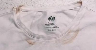 Man shares 'life-changing' hack to remove make-up from clothes in minutes