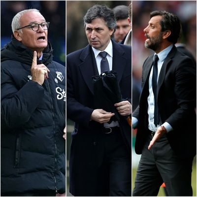 Watford’s turbulent managerial history under the Pozzo family