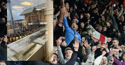 Watch the moment Newcastle United fans struggle to get into Elland Road