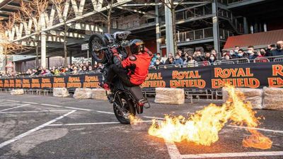 Royal Enfield Partners With Lee Bowers For Stunt Bike Project