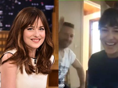 Chris Martin crashes Dakota Johnson’s Zoom chat during Sundance Film Festival