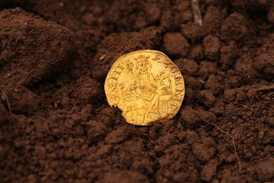 Rare gold Henry III coin found by metal detectorist sells for almost £650,000