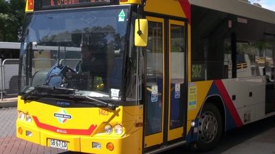 Fight at Tea Tree Plaza bus station in Adelaide leaves man with stab wound and leads to arrest of woman