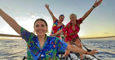 Brit with incurable cancer smashes world record by rowing across Atlantic with two pals