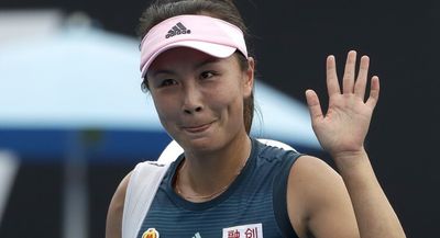 Tennis Australia saves Peng Shuai from having to compete with a Chinese booze company. Bless