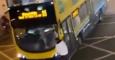 Dublin Bus TikTok video shows youngster getting a belt off a bus in city centre while grooving to Rihanna