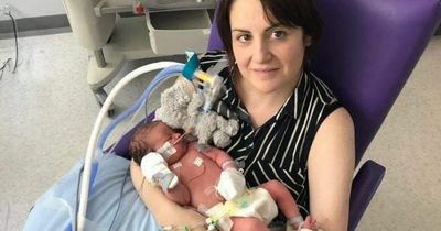 'Our newborn daughter had a massive bleed on her brain and we didn't know whether she'd survive the night'