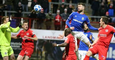 Linfield boss David Healy provides Ross Larkin update after "difficult time" for player