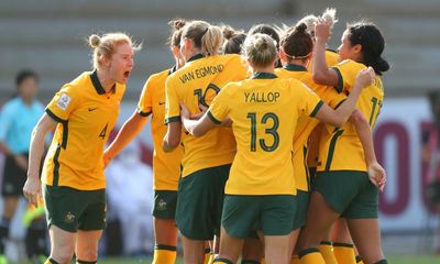 Matildas take their time but finally find a way to break Philippines dam