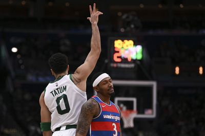 What are Boston Celtics’ star forward Jayson Tatum’s 10 highest-scoring regular season games?