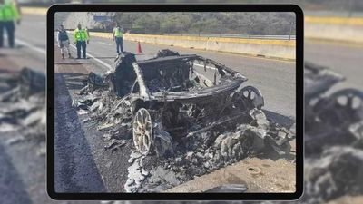 Lamborghini Aventador SVJ Is Unrecognizable After Burning To A Crisp