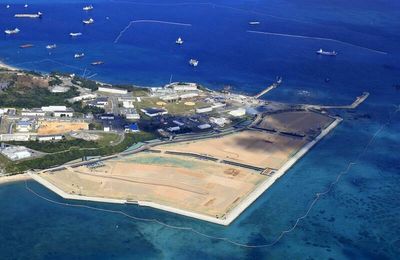 Japan's government, ruling parties hope election victory will expedite air station's relocation