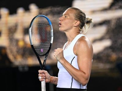 Truck driver Kanepi en route to Open glory