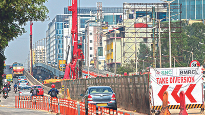 Bengaluru: Finally, Namma Metro work on ORR-KIA line gains pace