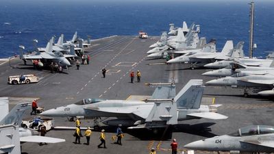F-35 crashes while landing on USS Carl Vinson in South China Sea