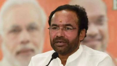 G Kishan Reddy blames Telangana govt for delay in railway projects