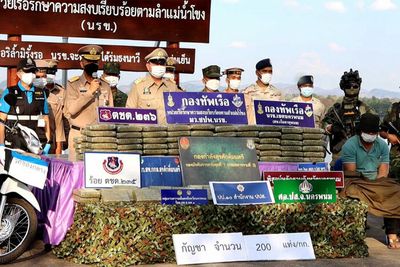 200kg of marijuana seized on Mekong River bank