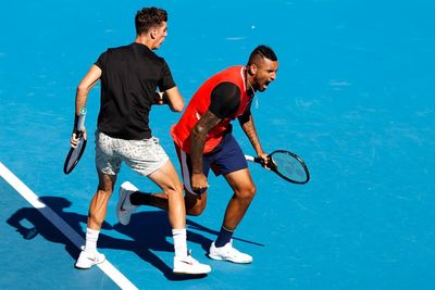 Home hopes Nick Kyrgios and Thanasi Kokkinakis reach Australian Open semi-finals