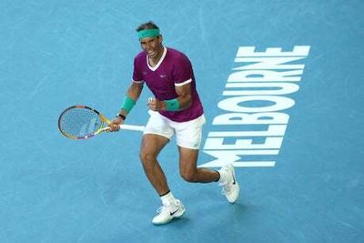 Rafael Nadal recovers from brink of defeat against Denis Shapovalov to reach Australian Open semi-finals