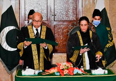 First woman judge sworn into Pakistan's Supreme Court