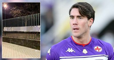 Arsenal transfer target Dusan Vlahovic receives death threats from Fiorentina fans outside stadium