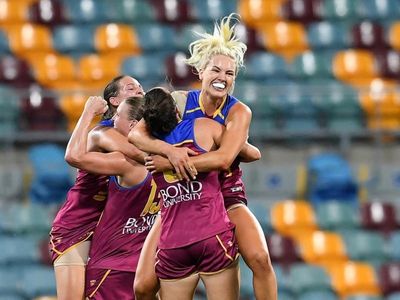 Lions beat Blues as AFLW debutante shines