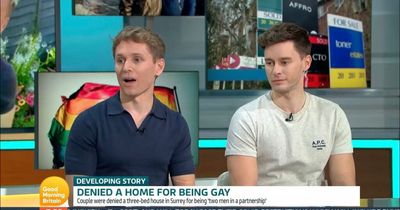 Good Morning Britain fans 'saddened' by house owner's message to gay couple