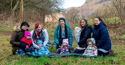 Walking group for Perthshire tots takes educational look at countryside and nature