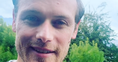 Outlander's Sam Heughan toasts to Burns Night with a 'wee dram' of Sassenach whisky