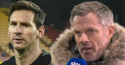 Jamie Carragher continues to be hammered in Argentina over Lionel Messi decision