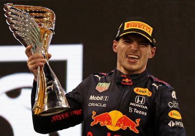 Max Verstappen hailed for ‘legendary’ season and F1 title win by Red Bull team-mate Sergio Perez