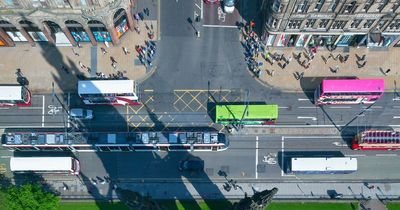 Edinburgh roads covered by the low emission zone ban on older cars and possible fines