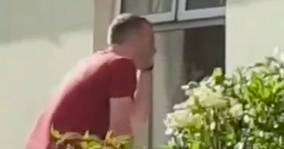 Irish man hilariously does eye test through GP's window at height of Covid rules