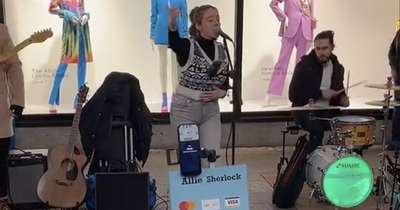 Allie Sherlock hits back after TikTok complaints about €3 tap to tip card reader