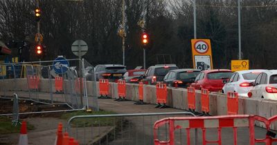 Huge changes at A52 roundabout as roadworks cause big queues for drivers