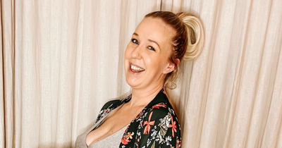 Pregnant mum's 'unique' baby bump goes viral before she gives birth to triplets