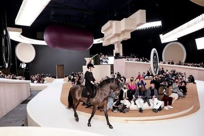 Grace Kelly's granddaughter appears on horseback for Chanel