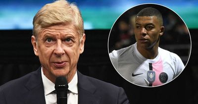 Arsenal legend Arsene Wenger has a theory on Kylian Mbappe's transfer plans