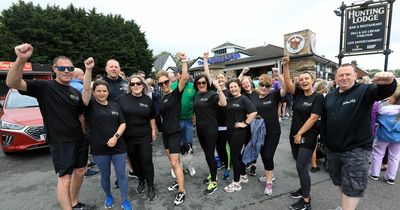 West Belfast walking group using message of togetherness to raise awareness for important causes