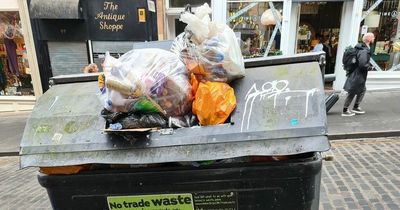The Edinburgh streets with the most complaints over bin collections