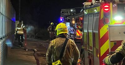 Cross Gates Leeds police statement as man on fire rescued from burning car