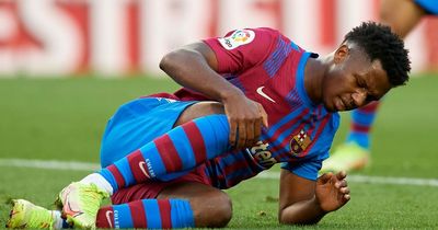 Ansu Fati defies Barcelona and chooses not to have surgery for hamstring injury