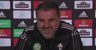 Ange Postecoglou's Celtic press conference in full as Hearts 'progress' poser shot down with hilarious quip