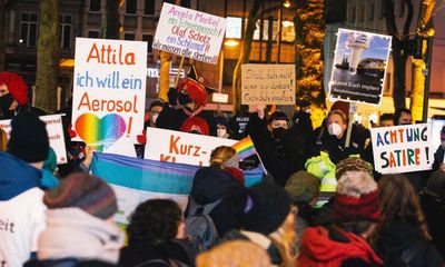‘Peace, freedom, no dictatorship!’: Germans protest against Covid restrictions